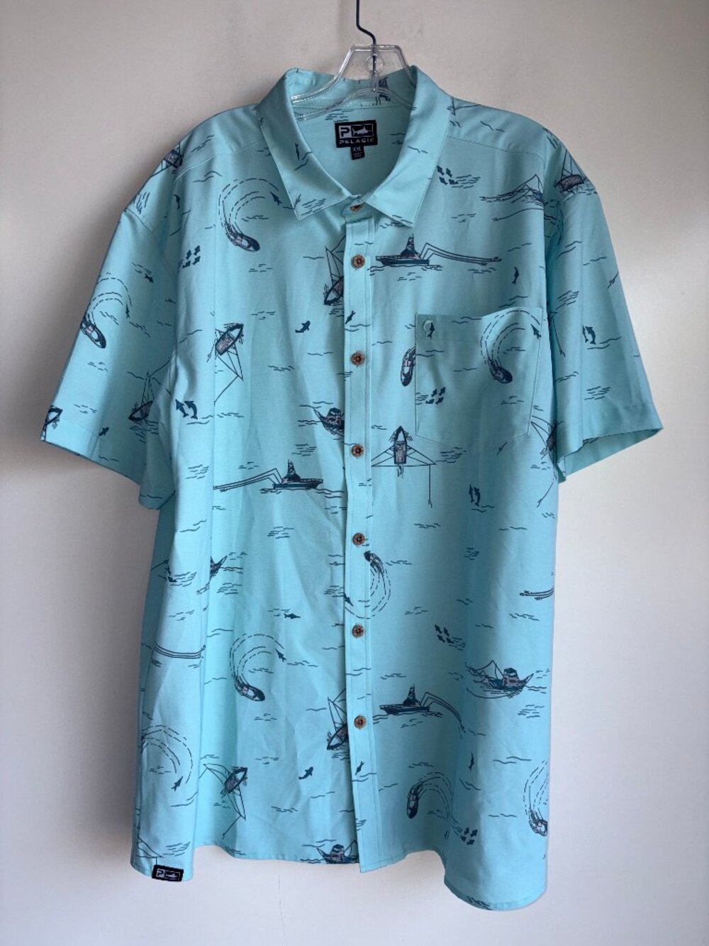 Pelagic Fishing Dockside Shirt Men's XXL